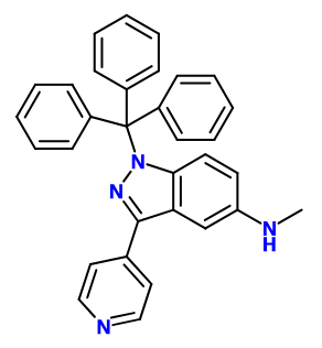 (image for) MC021917 N-Methyl-3-(pyridin-4-yl)-1-trityl-1H-indazol-5-amine